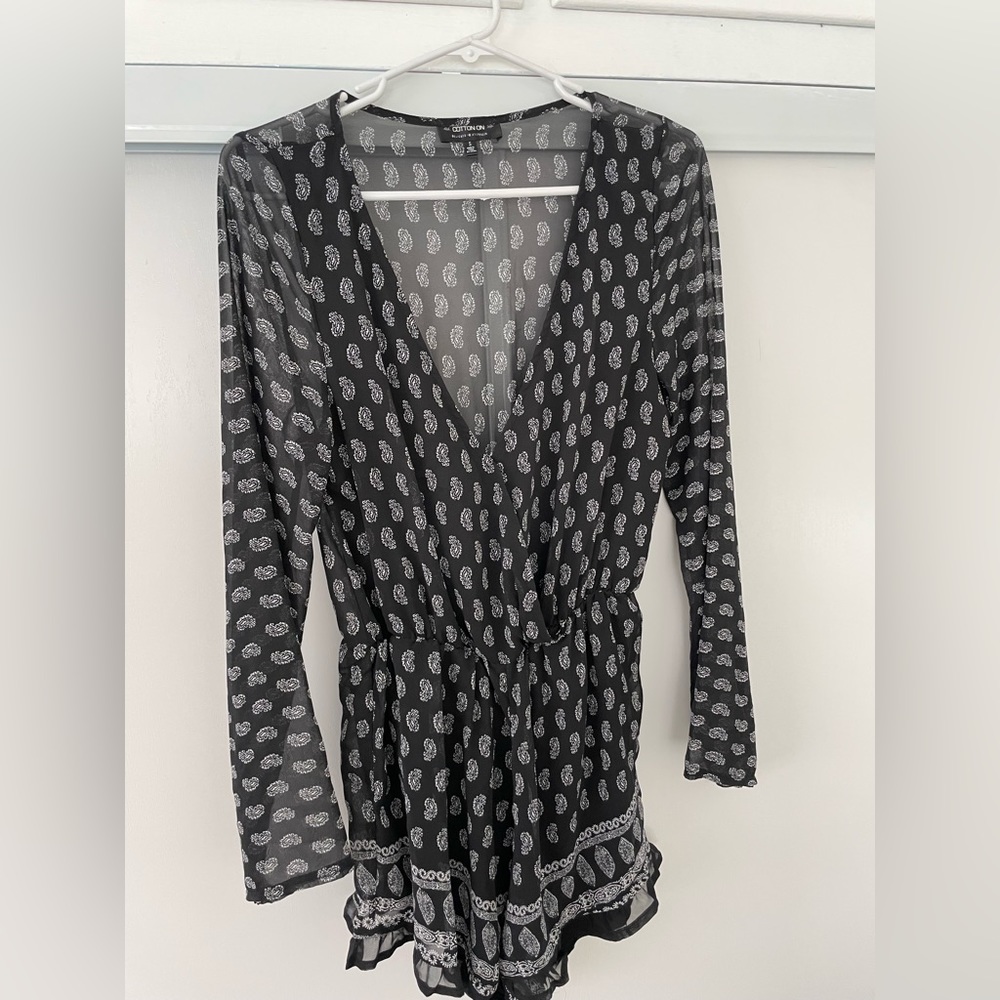 Black Cotton On romper